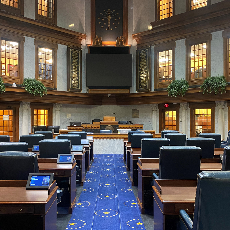 Indiana Senate Chambers